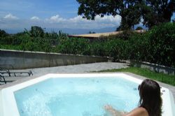Enjoy the Jacuzzi